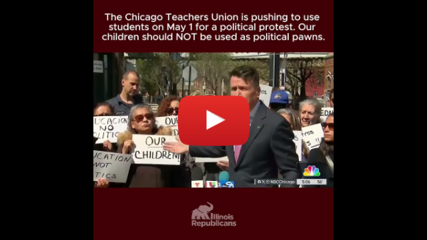 The Chicago Teachers Union is pushing our children as political pawns! The Chicago Teachers Union is pushing our children as political pawns!